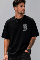 Camiseta Oversized "Não Temas, Creia"