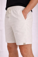 Short De Linho Masculino Bermuda Praia