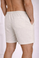 Short De Linho Masculino Bermuda Praia