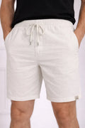 Short De Linho Masculino Bermuda Praia