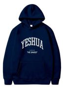 Moletom Canguru "Yeshua – He Saves"