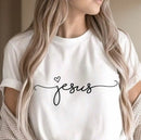 Camiseta Cristã Algodão – Jesus | Baby Look Premium
