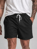 Bermuda Linho Masculina Premium Verão Slim