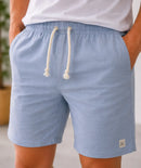 Short De Linho Masculino Bermuda Praia