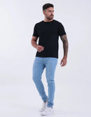Camiseta Masculina Premium 100% algodão - Preto