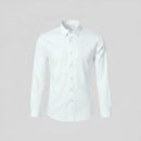 Camisa Social Masculina Lisa Premium - branco