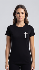 Camiseta feminina "Jesus Died For Me"