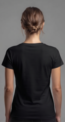 Camiseta feminina "Eis-me aqui, Senhor"