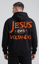 Moletom Canguru "Jesus Está Voltando"
