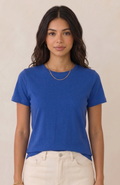 Camiseta feminina  Premium 100% algodão - Azul Royal