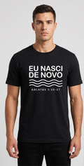Camiseta "Nasci de Novo"