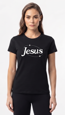 Camiseta feminina "Jesus Minimalista"