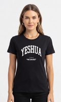 Camiseta feminina "Yeshua - He Saves"