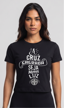 Camiseta feminina "A Cruz Sagrada"