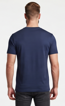 Camiseta Masculina Premium 100% algodão - Azul Marinho