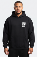 Moletom Canguru Oversized "Jesus Is King"