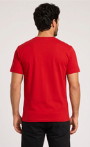 Camiseta Masculina Premium 100% algodão - vermelho